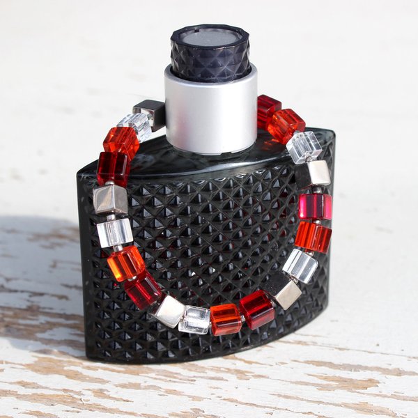 Armband *Anna* mit Glaswürfeln